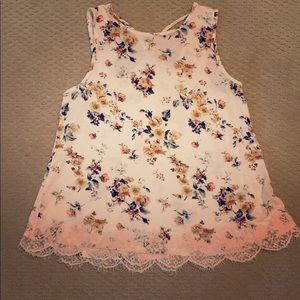 Floral tank